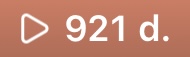 Screenshot data: 921 duizend views op Instagram