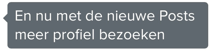 Review: En nu met de nieuwe posts meer profielbezoeken