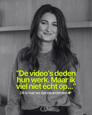 Je advertenties zijn niet slecht. Ze zijn gewoon saai 😬

Dat is letterlijk wat ik tegen @marissa.bonants zei voordat we gingen samenwerken. Gelukkig had ze humor en kon ze erom lachen 🤪

Het was ook geen schokkende openbaring voor haar. 

Want Marissa runt een miljoenenbedrijf. Ze adverteert al jaren. En ze weet precies hoe content werkt. 

Maar dat is het ‘m juist.
Zelfs als je alles weet over marketing, kun je alsnog onopvallende advertenties hebben.

Ze werkten, dat wel. 
Maar ze deden te weinig voor haar positionering.

En dus gooiden we het over een andere boeg 👇🏼

Slimmere scripts
Meer humor, meer snelheid
Haarscherp afgestemd op haar doelgroep

En 5 kant-en-klare video’s die ze direct kon inzetten.

Het resultaat was bi-zar.

🔥 33% lagere advertentiekosten

Waardoor ze ruimte kreeg om op te schalen en meer aanmeldingen binnenhaalde.

Ik snap dat je nu denkt: “Oke nice, maar hoe moet ik dat dan doen?”

En daarom heb ik een korte video voor je opgenomen waarin ik je vertel:

👉🏼 Waarom traditionele advertentievideo’s niet meer werken
👉🏼 Wat wél werkt (en waarom)
👉🏼 En hoe ik dat aanpak voor klanten als Marissa

➡️ Reageer met “BOOST” en dan stuur ik je video op.
